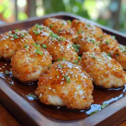Crispy Honey Chicken Delight is a dish that perfectly encapsulates the harmony between texture and flavor. With its golden-brown exterior and a luscious honey glaze, this recipe is not just about eating; it’s about experiencing a delightful symphony of sweet and savory notes in every bite. The crunchy panko coating complements the tender chicken thighs, making it a favorite among both kids and adults.