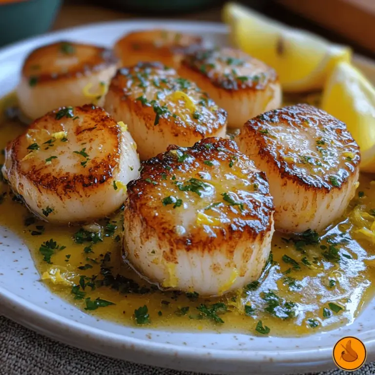 If you’re looking to impress your guests or simply indulge in a luxurious meal at home, look no further than the exquisite dish of seared scallops with lemon butter. This recipe captivates with its combination of elegance and simplicity, showcasing one of the ocean's most delectable treasures—scallops. Known for their sweet, delicate flavor and tender texture, scallops are a culinary delight that can elevate any dining experience.