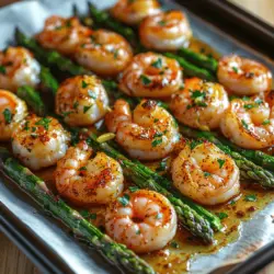 In the fast-paced world we live in today, finding time to prepare a nutritious and delicious meal can be challenging. This is where sheet pan meals come into play, offering a convenient and efficient cooking method that saves time and reduces cleanup. The Sheet Pan Garlic Butter Shrimp & Asparagus recipe exemplifies this approach, combining vibrant flavors, nutritious ingredients, and minimal fuss to create a delightful dish that is perfect for busy weeknights or special occasions.