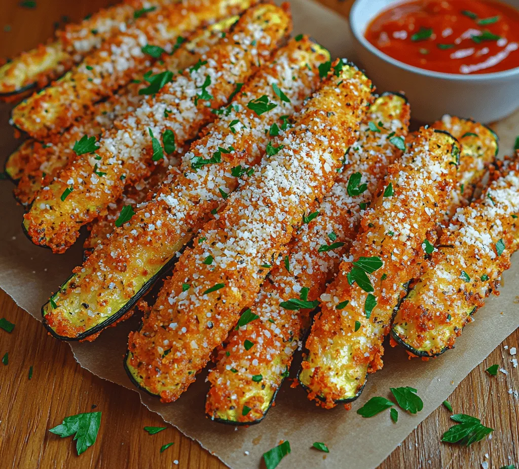 In the world of vegetables, zucchini stands out as one of the most versatile and adaptable ingredients. Whether grilled, sautéed, or baked, it can be transformed into a myriad of dishes that delight the palate. One of the most exciting ways to enjoy zucchini is by turning it into crispy fries, a healthier alternative to traditional potato fries. This recipe for Crispy Garlic Parmesan Zucchini Fries combines the light, refreshing taste of zucchini with the rich flavors of garlic and Parmesan cheese, making it an irresistible treat for both kids and adults alike.