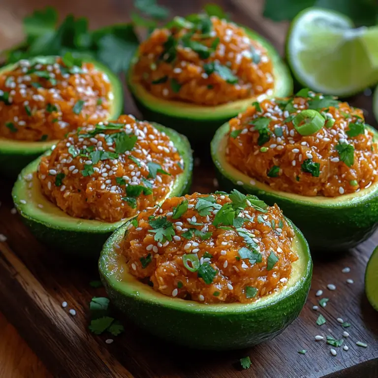 In recent years, avocado-based recipes have surged in popularity, capturing the hearts of health enthusiasts and food lovers alike. With their creamy texture and versatile flavor, avocados have become a staple in kitchens around the globe. Among the myriad of avocado recipes, Spicy Tuna Stuffed Avocados stand out as a particularly enticing choice, merging the rich taste of avocado with the bold flavors of spicy tuna. This dish not only serves as a delicious meal option but also boasts a variety of health benefits, making it a go-to for those seeking nutritious and satisfying meals.