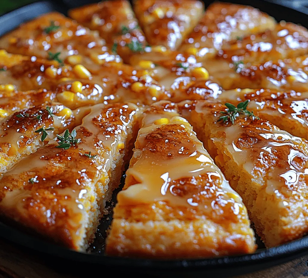 Cornbread is more than just a side dish; it’s a cherished staple in American cuisine, deeply rooted in the cultural fabric of the South and beyond. With its origins tracing back to Native American cooking, cornbread has evolved into a beloved accompaniment to a variety of meals, from barbecues and fried chicken dinners to hearty stews. The warm, comforting aroma of freshly baked cornbread evokes memories of family gatherings and home-cooked meals, making it a dish that resonates with many.