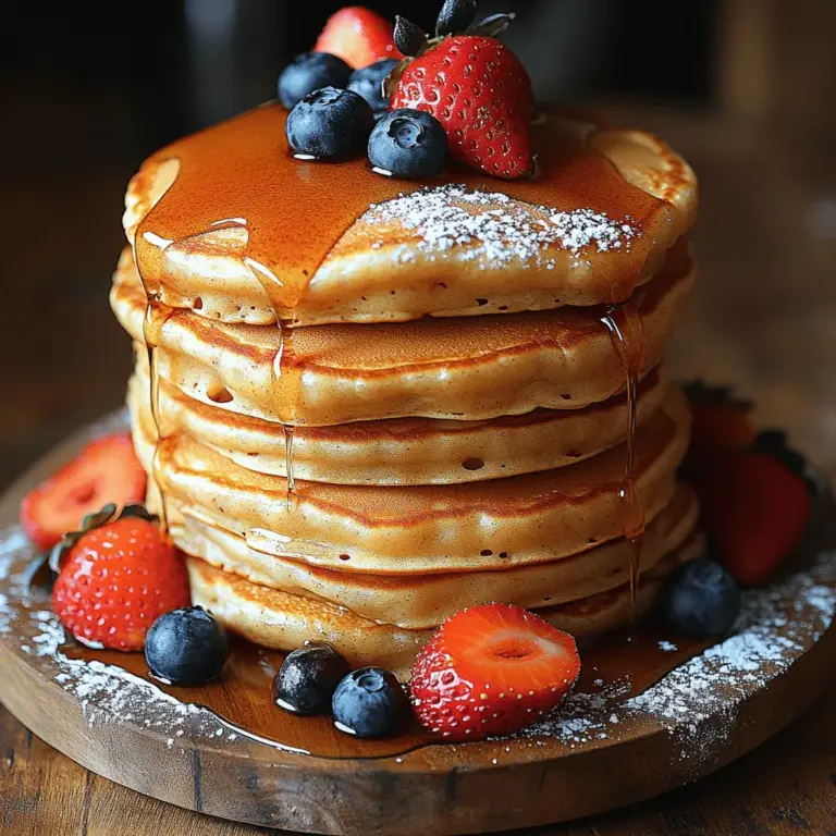To create the fluffiest pancakes, it’s essential to understand the role of each ingredient in the recipe. Each component contributes to the texture, flavor, and overall success of your pancakes.