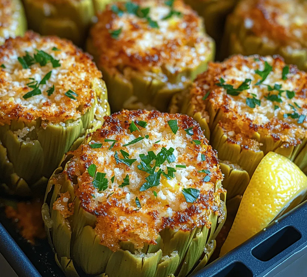 If you’re looking for a delightful and nutritious appetizer or side dish, look no further than Air Fryer Lemon Parmesan Artichokes. This recipe takes the classic artichoke and elevates it with a zesty lemon and cheesy Parmesan crust, resulting in a dish that is both flavorful and visually appealing. As more people embrace healthy eating, air fryers have surged in popularity, allowing home cooks to create crispy, delicious meals with a fraction of the oil traditionally used.