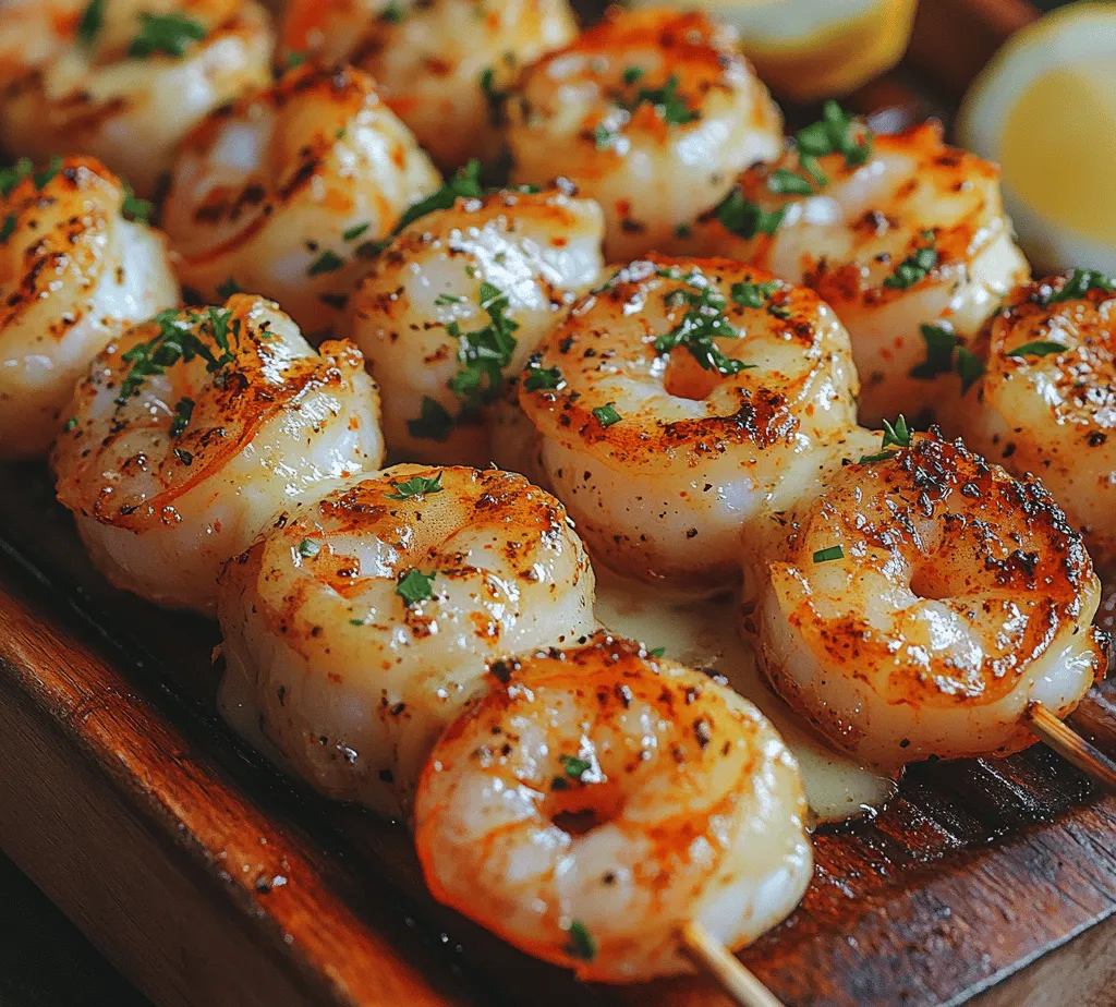 If you're on the lookout for a mouthwatering dish that combines the succulent flavors of seafood with the rich, aromatic notes of garlic, look no further than garlic butter shrimp skewers. This delightful entrée has become a staple in many households and restaurants alike, heralded not only for its delectable taste but also for its versatility in various culinary settings. Whether featured at a summer barbecue or as a quick weeknight dinner, garlic butter shrimp skewers are sure to impress.