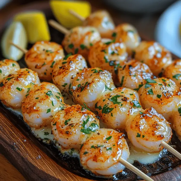 If you're on the lookout for a mouthwatering dish that combines the succulent flavors of seafood with the rich, aromatic notes of garlic, look no further than garlic butter shrimp skewers. This delightful entrée has become a staple in many households and restaurants alike, heralded not only for its delectable taste but also for its versatility in various culinary settings. Whether featured at a summer barbecue or as a quick weeknight dinner, garlic butter shrimp skewers are sure to impress.