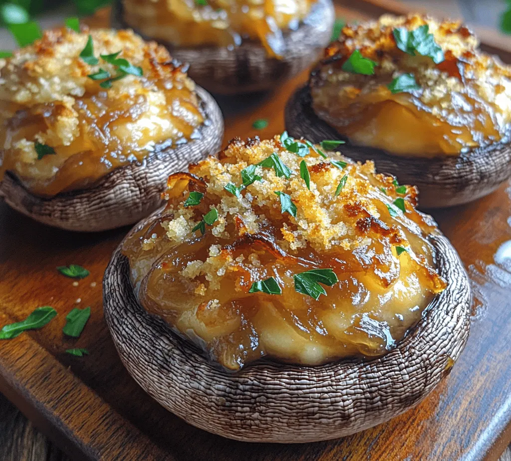 To create the perfect caramelized onion and Gruyère stuffed mushrooms, it’s essential to understand the key components that contribute to the dish’s rich flavor profile. Using fresh, high-quality ingredients not only enhances the taste but also ensures that you maximize the nutritional value of your meal.