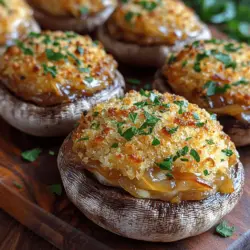 To create the perfect caramelized onion and Gruyère stuffed mushrooms, it’s essential to understand the key components that contribute to the dish’s rich flavor profile. Using fresh, high-quality ingredients not only enhances the taste but also ensures that you maximize the nutritional value of your meal.