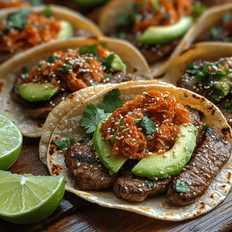 Understanding the cultural significance of both Korean BBQ and tacos enhances the appreciation of this recipe. By diving into the history of these two culinary staples, we can see how they have come together to create something special.
