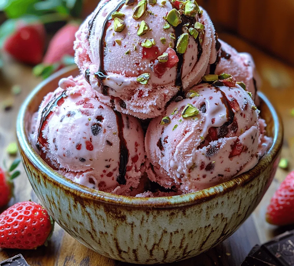 To create Roasted Strawberry Balsamic Ice Cream, the quality of your ingredients is paramount. Each component plays a crucial role in ensuring that the final product is rich, creamy, and bursting with flavor.