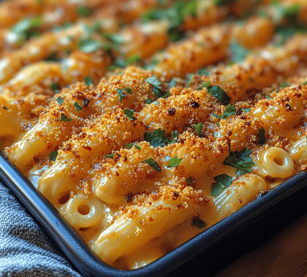 If you're on the hunt for a dish that combines comfort with a kick, look no further than smoky chipotle mac and cheese. This delectable twist on the classic macaroni and cheese elevates the traditional creamy, cheesy goodness with smoky, spicy undertones that tantalize the taste buds. Picture al dente pasta enveloped in a rich, velvety cheese sauce that packs a punch from chipotle peppers and smoked paprika. It's a dish that not only warms the soul but also adds excitement to mealtime, making it an irresistible choice for both adults and children alike.