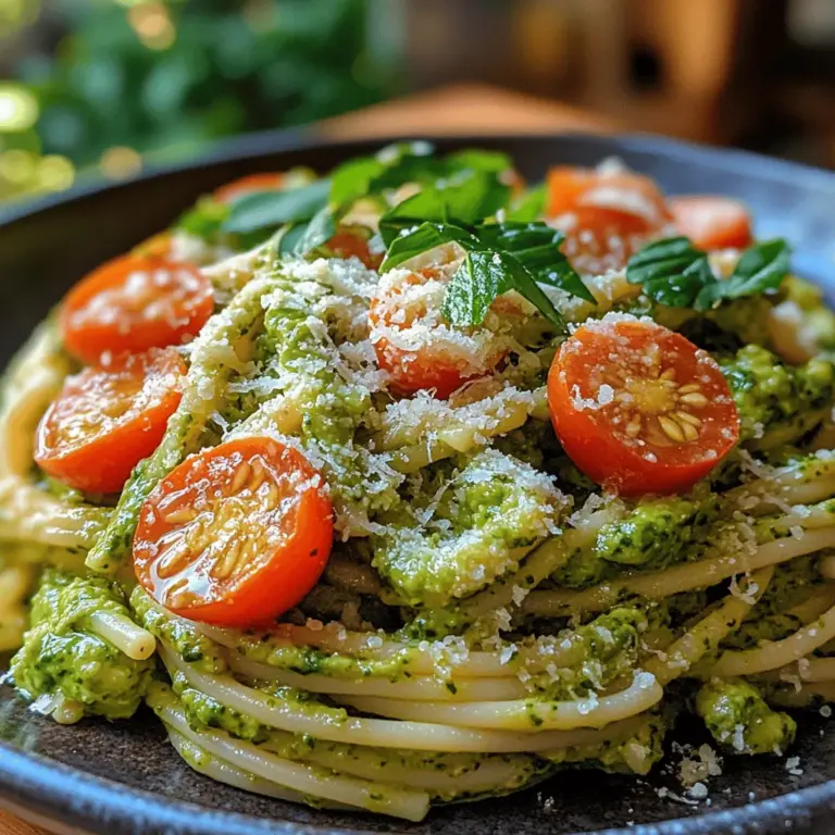 In the world of culinary delights, pasta often occupies a cherished spot. Its versatility allows for endless creativity, making it a beloved staple in kitchens around the globe. While traditional pasta dishes are comforting in their own right, few recipes offer the wholesome richness and vibrant flavors like creamy avocado spinach pesto pasta. This dish is not only a feast for the eyes but also a nutritious powerhouse, combining the creaminess of ripe avocado with the fresh, aromatic notes of spinach and basil.