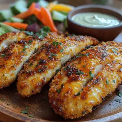 Crispy buttermilk ranch chicken tenders have quickly become a beloved favorite for families and gatherings alike, and it’s easy to see why. These delectable morsels combine the juicy tenderness of chicken with a crunch that satisfies every craving. With the growing trend of homemade meals, more people are discovering that crafting their own chicken tenders can be a healthier and more flavorful alternative to fast food options.