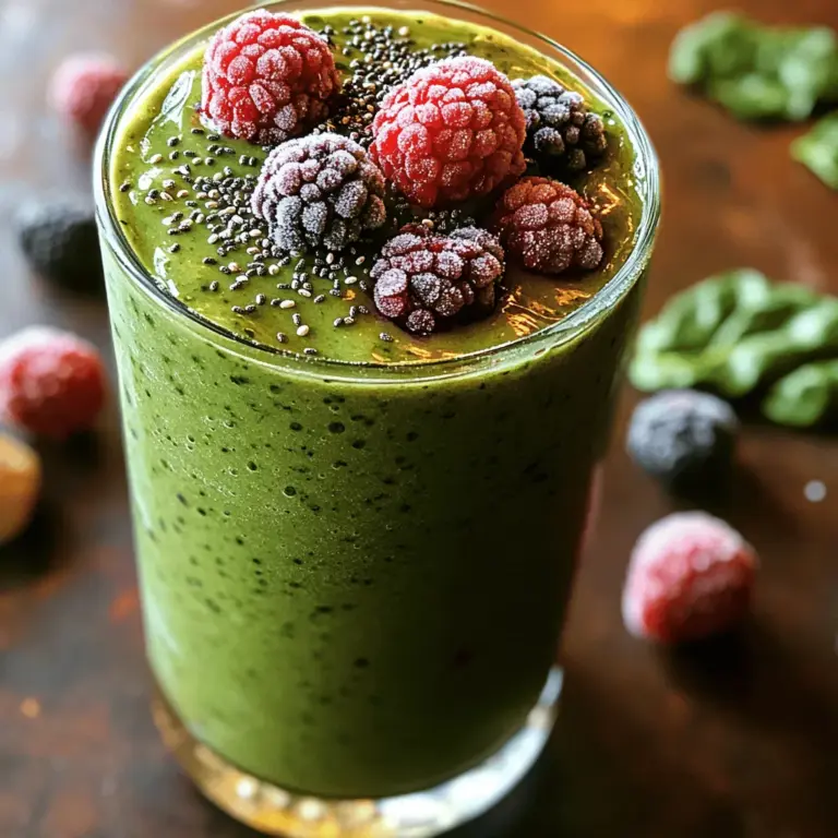 Before we get into the preparation of the Morning Bliss Smoothie, it’s essential to understand the nutritional benefits that each ingredient brings to the table. Let's explore the health benefits of the key components of this smoothie: