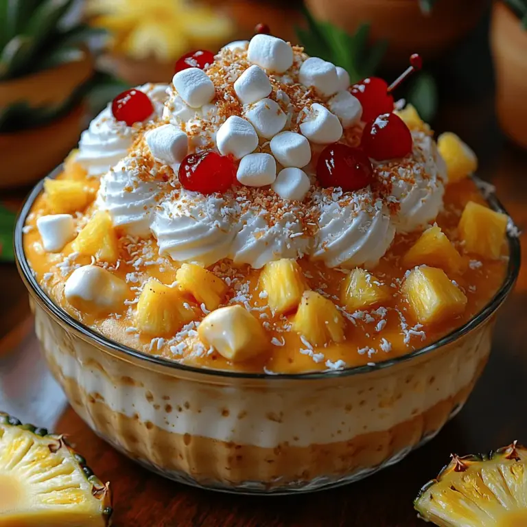 As the days grow warmer and the sun shines brighter, the allure of no-bake desserts becomes increasingly irresistible. These delightful treats offer a refreshing escape from the heat, allowing you to indulge in sweet flavors without the hassle of turning on the oven. Among the myriad of no-bake options, Pineapple Cloud Delight stands out as a light and refreshing dessert that is perfect for gatherings, picnics, or simply enjoying on a warm afternoon.