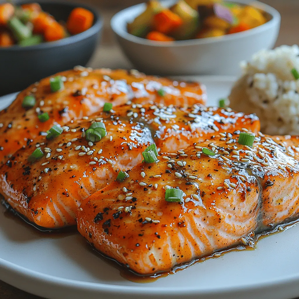 Honey Sriracha Glazed Salmon: A Flavorful Delight