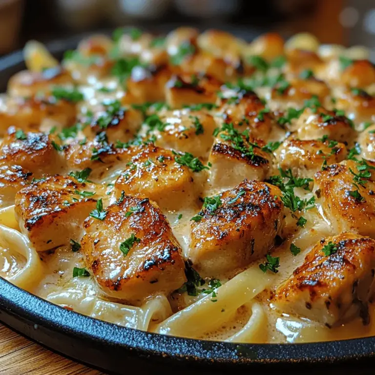 To truly appreciate the Creamy One-Pot Chicken Alfredo, it’s essential to understand the key ingredients that make this dish not just tasty, but also nutritious and satisfying.