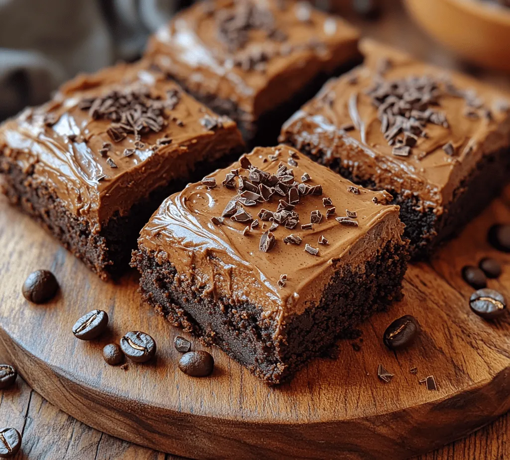 Creating the perfect coffee brownies starts with understanding the key components that contribute to their deliciousness. Each ingredient plays a crucial role in developing flavor, texture, and overall satisfaction. Here’s a closer look at what you’ll need: