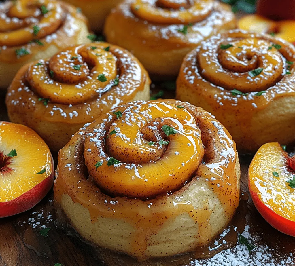 Peach Cobbler Cinnamon Rolls are the perfect marriage of two beloved desserts: the classic, comforting cinnamon roll and the sweet, fruity delight of peach cobbler. This delightful combination takes the best elements of both treats and merges them into an indulgent breakfast or dessert option that is sure to impress family and friends. Imagine waking up to the intoxicating aroma of fresh cinnamon and warm peaches wafting through your kitchen; it’s enough to make anyone’s day a little brighter.