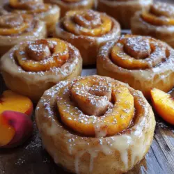 Peach Cobbler Cinnamon Rolls are the perfect marriage of two beloved desserts: the classic, comforting cinnamon roll and the sweet, fruity delight of peach cobbler. This delightful combination takes the best elements of both treats and merges them into an indulgent breakfast or dessert option that is sure to impress family and friends. Imagine waking up to the intoxicating aroma of fresh cinnamon and warm peaches wafting through your kitchen; it’s enough to make anyone’s day a little brighter.