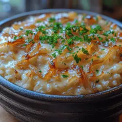 Discover the comforting flavors of French Onion Butter Rice, a delightful twist on traditional rice dishes. This recipe combines the savory essence of caramelized onions with the creaminess of Gruyère cheese, making it a perfect side dish or a satisfying main course. The harmony of flavors and textures in this dish makes it a favorite for both family dinners and entertaining guests. In this article, we will explore the origins of French onion cuisine, the significance of each ingredient, and provide a detailed walkthrough of the cooking process. Whether you're an experienced cook or a kitchen novice, this guide will help you create a delicious and memorable meal.