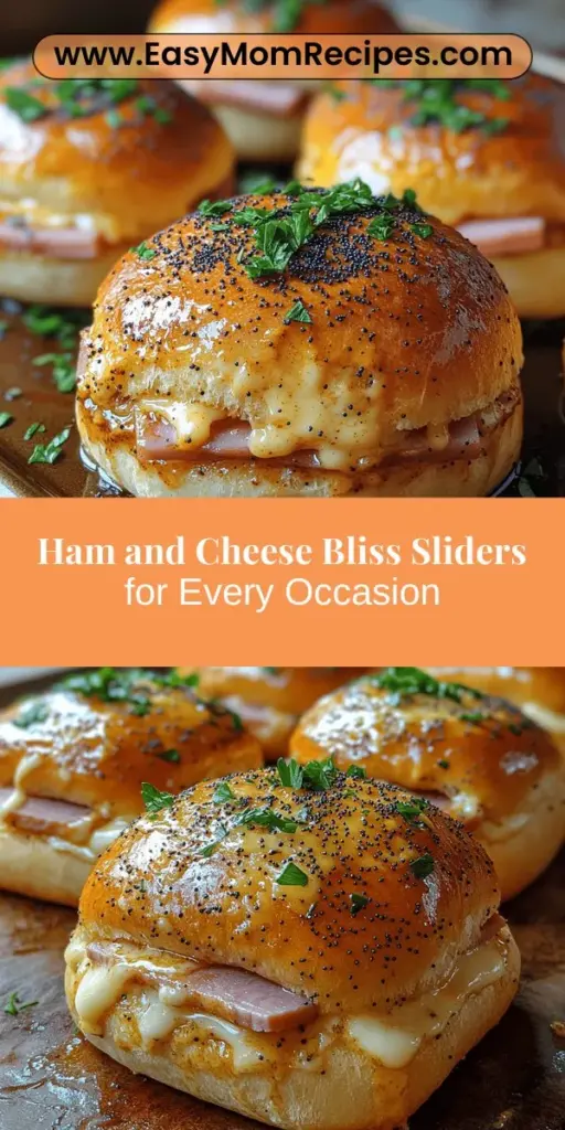 Discover the joy of making Ham & Cheese Bliss Sliders, a perfect dish for any occasion! This easy-to-follow recipe features soft dinner rolls filled with savory deli ham and gooey Swiss cheese, all topped with a rich, buttery sauce. Ideal for gatherings, game days, or family dinners, these sliders are not only delicious but also visually appealing. With minimal ingredients and quick preparation, you’ll impress your friends and family in no time. Enjoy flavorful bites that everyone will love!