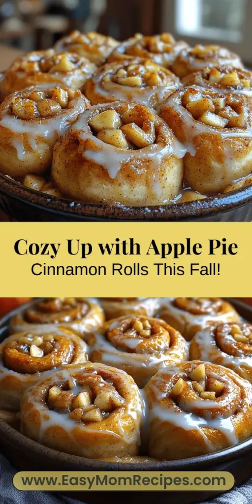 Indulge in the perfect blend of two classic favorites with apple pie cinnamon rolls. This delightful recipe merges the flaky goodness of apple pie with the soft, gooey charm of cinnamon rolls. Filled with spiced apples and drizzled with a sweet glaze, these rolls are ideal for any autumn gathering or cozy brunch with family and friends. Enjoy the warm aroma that fills your kitchen and create lasting memories through the joy of baking.