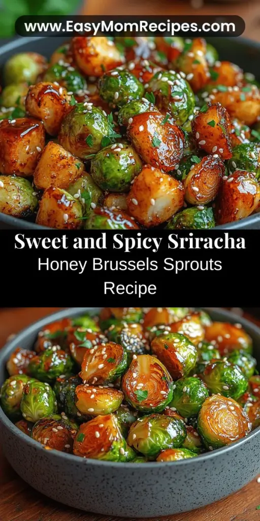 Looking for a delicious twist on Brussels sprouts? Try Sriracha Honey Brussels Sprouts Delight! This innovative recipe combines fresh Brussels sprouts with a sweet and spicy glaze, creating a flavor explosion that even skeptics will love. Cooked in an air fryer, you'll get perfectly crispy sprouts without the excess oil. Packed with health benefits and perfect as a side dish or snack, this recipe will elevate your dining experience. Join the culinary fun and transform these veggies into a star of your table!