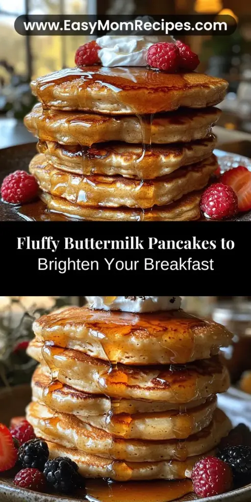 Experience the delight of homemade fluffy buttermilk pancakes that transform any breakfast into a special occasion. With a few simple ingredients and easy steps, you can achieve the perfect texture and flavor. Discover how buttermilk enhances the lightness of your pancakes, learn essential cooking techniques, and explore delicious topping ideas. Whether it’s a leisurely brunch or a quick breakfast, these irresistible pancakes will surely elevate your morning routine.