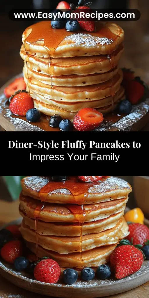 Discover the joy of making fluffy pancakes just like the ones served in your favorite diner with this ultimate recipe. Perfect for breakfast or brunch, these pancakes are easy to whip up and can be customized with endless toppings. Learn about the key ingredients and techniques that lead to that light and airy texture, from using quality flour to letting the batter rest. Get ready to impress your family and friends with delicious homemade pancakes that bring comfort to any table.