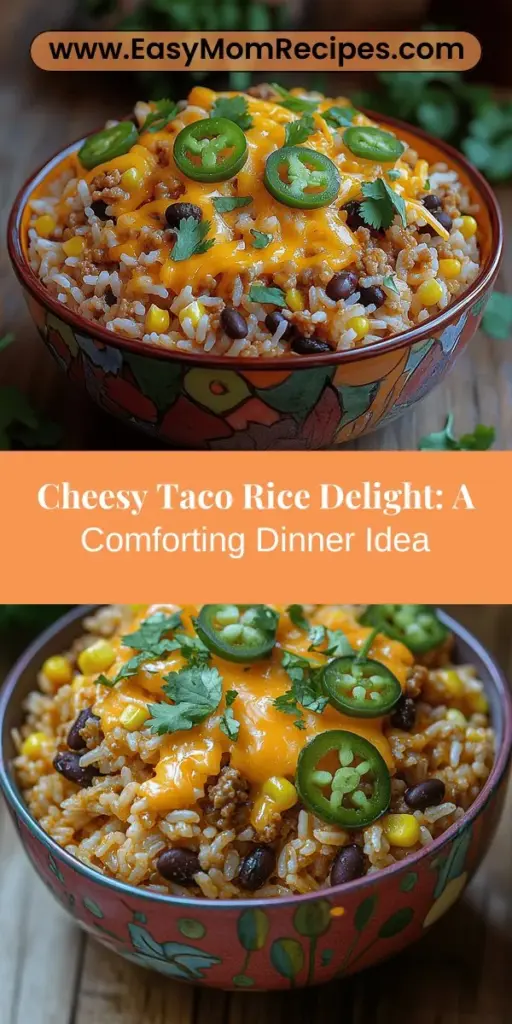 Discover the ultimate comfort food with Cheesy Taco Rice Delight, a dish that brings together seasoned meat, fresh vegetables, and creamy cheese for a hearty meal. Perfect for family dinners or meal prepping, this versatile recipe is easy to customize. Learn about essential ingredients like rice, broth, and fresh veggies that enhance both flavor and nutrition. With step-by-step instructions, you'll create a delicious dish that’s sure to impress at any gathering. Enjoy the joy of cooking and share the delight with loved ones!