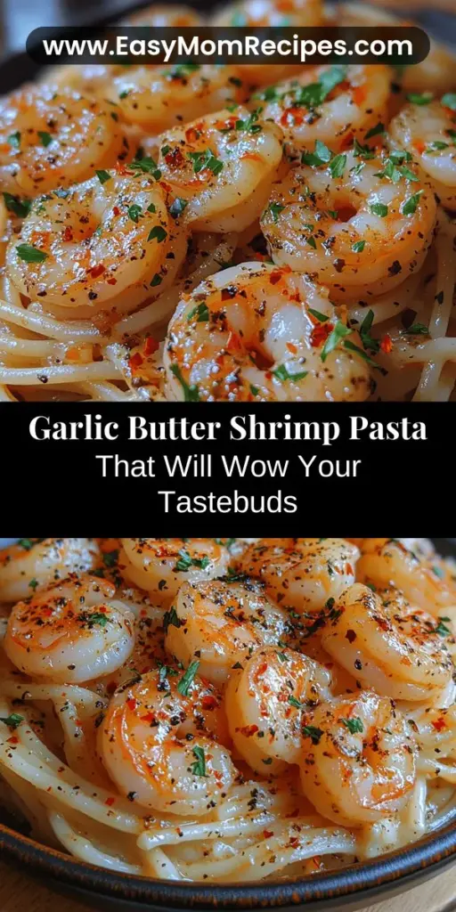 Indulge in the ultimate comfort food with this Garlic Butter Shrimp Pasta recipe. This dish combines succulent shrimp and perfectly cooked pasta, all enveloped in a rich garlic butter sauce that’s hard to resist. With fresh herbs and a hint of lemon to brighten the flavors, it’s both simple and impressive. Perfect for a quick weeknight dinner or entertaining guests, this recipe is easily customizable with your favorite ingredients. Enjoy a culinary journey that brings the taste of the coast right to your kitchen!