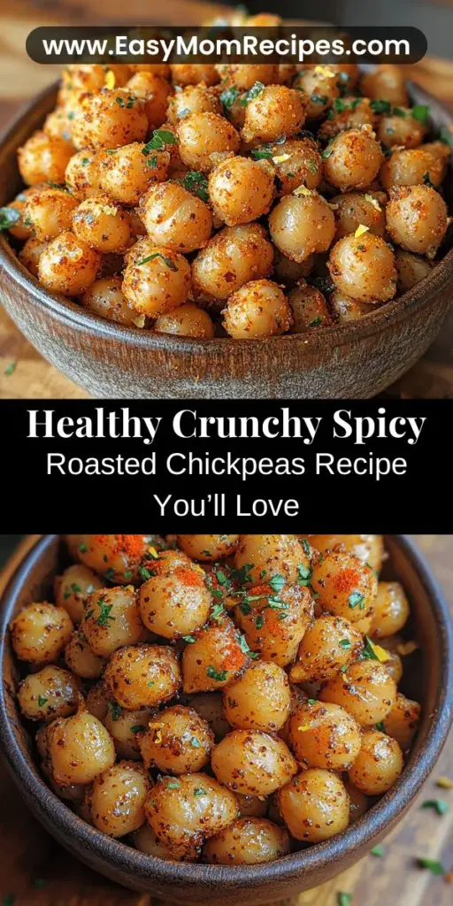 Discover the deliciously crunchy world of spicy roasted chickpeas, the perfect healthy snack that satisfies cravings without the guilt. Packed with protein and fiber, these versatile legumes can be enjoyed on their own or as toppings for salads and grain bowls. This article guides you through easy preparation, shares nutritional benefits, and offers creative variations to customize your flavor experience. Elevate your snacking game with this simple and nutritious recipe!