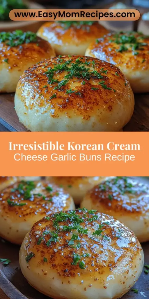 Discover the irresistible allure of Korean Cream Cheese Garlic Buns, a delightful fusion of sweet and savory flavors that are taking kitchens by storm. With their soft, pillowy dough and creamy garlic-infused filling, these buns are not just a treat for the taste buds but a feast for the eyes. Learn how to make this mouthwatering delicacy at home, exploring the cultural significance and unique flavors that make them a must-try for any food lover. Perfect for snacks, brunch, or any occasion, these buns are sure to become a new favorite in your home!
