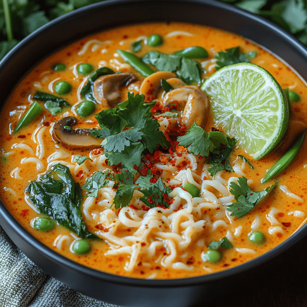 To truly appreciate the depth of flavor in Fiery Thai Coconut Curry Soup, it's essential to understand the role each ingredient plays in the recipe. Each element contributes not only to the soup's taste but also to its nutritional profile, making it a wholesome option for any meal.