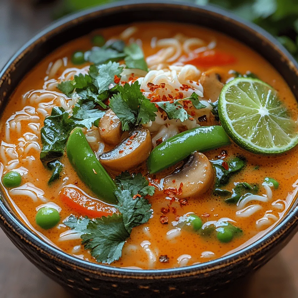 To truly appreciate the depth of flavor in Fiery Thai Coconut Curry Soup, it's essential to understand the role each ingredient plays in the recipe. Each element contributes not only to the soup's taste but also to its nutritional profile, making it a wholesome option for any meal.