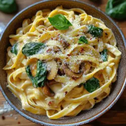 Pasta dishes have long held a special place in home kitchens around the world, celebrated for their comforting nature and versatility. Among the myriad of pasta recipes, the Spinach & Mushroom Delight Pasta stands out, offering a delightful combination of flavors that are both satisfying and nutritious. This dish is a wonderful option for anyone looking to whip up something quick yet delicious, making it an excellent choice for busy weeknights.