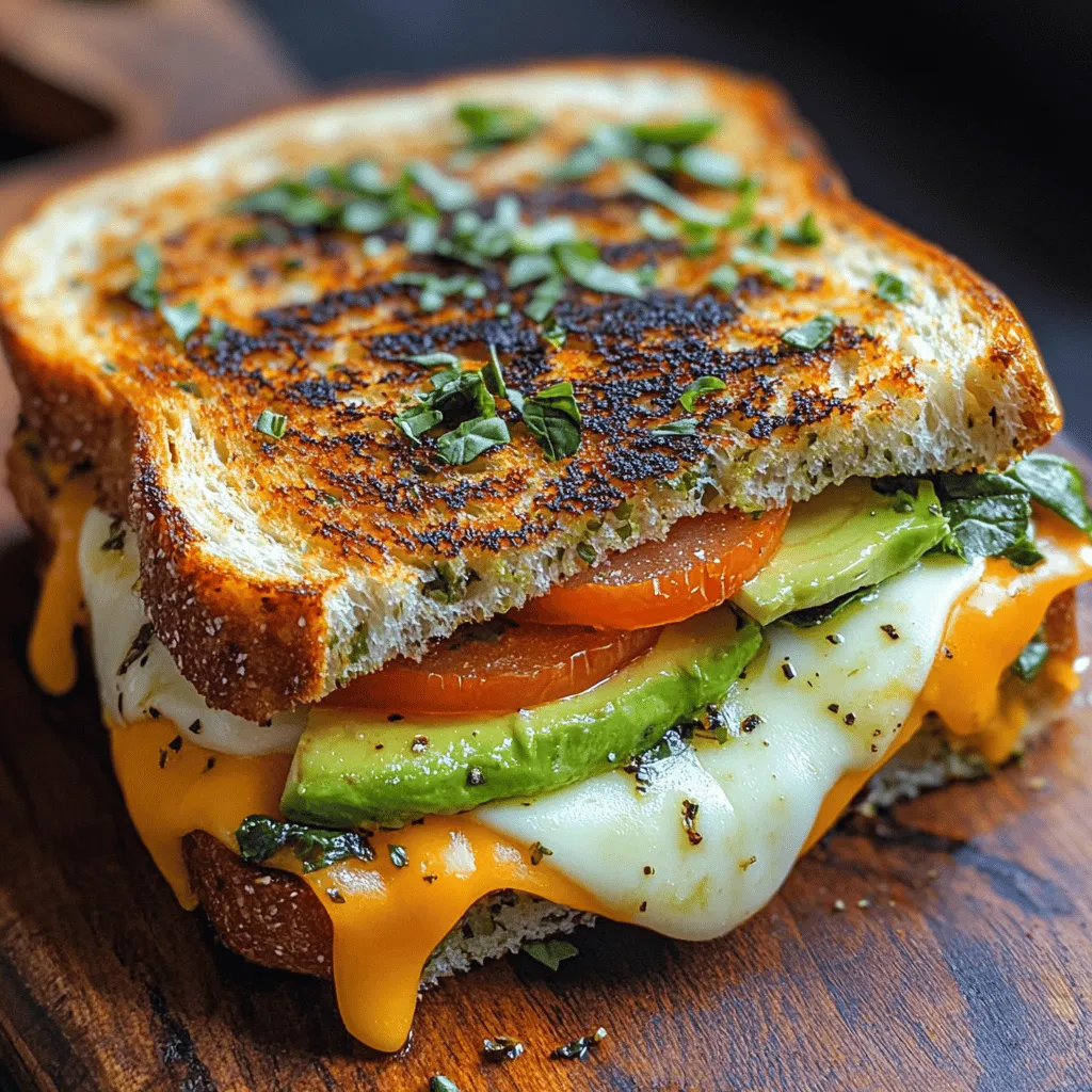 If you're searching for a quick yet gourmet meal that marries simplicity with sophistication, look no further than the Heavenly Herb-Infused Grilled Sandwich. This delightful creation is not just any ordinary sandwich; it’s a culinary experience that tantalizes the taste buds with its harmonious blend of flavors and textures. The appeal of grilled sandwiches lies in their versatility, allowing you to enjoy them for casual lunches or elevate them to an elegant dinner option. With each bite, you’ll discover succulent melted cheese, fresh vegetables, and a burst of aromatic herbs that make this sandwich a true standout.
