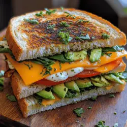 If you're searching for a quick yet gourmet meal that marries simplicity with sophistication, look no further than the Heavenly Herb-Infused Grilled Sandwich. This delightful creation is not just any ordinary sandwich; it’s a culinary experience that tantalizes the taste buds with its harmonious blend of flavors and textures. The appeal of grilled sandwiches lies in their versatility, allowing you to enjoy them for casual lunches or elevate them to an elegant dinner option. With each bite, you’ll discover succulent melted cheese, fresh vegetables, and a burst of aromatic herbs that make this sandwich a true standout.