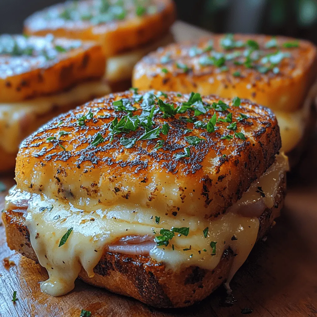 If you're a fan of sandwiches, then the classic French Croque Monsieur is undoubtedly a culinary gem you should not miss. This iconic dish, which translates to "mister crunch," has been a beloved staple in French cafés and bistros for generations. Traditionally, it consists of a toasted ham and cheese sandwich, but we're elevating this classic with a gourmet twist that will tantalize your taste buds and impress your guests.