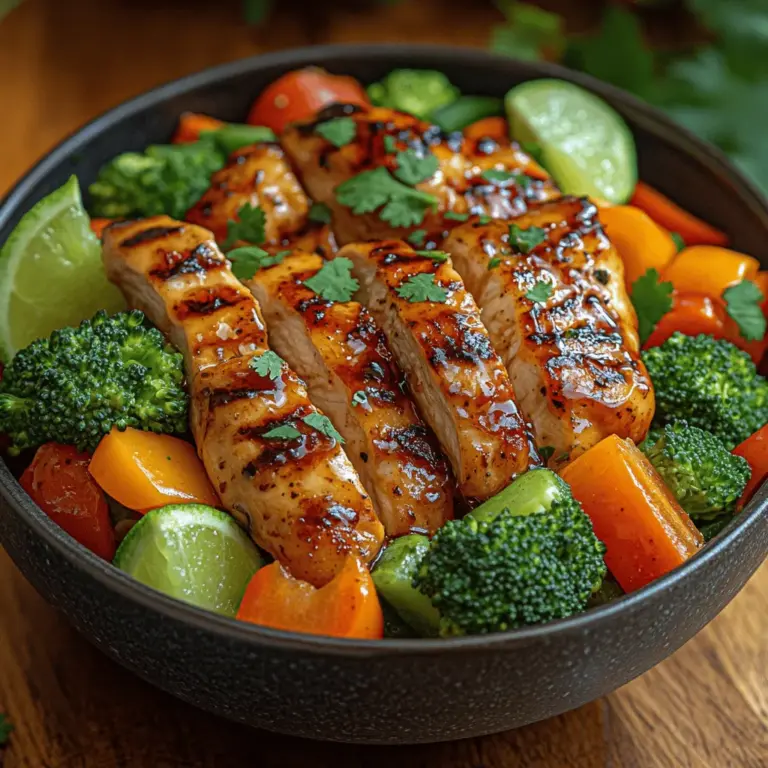 Are you ready to elevate your weeknight dinners with a dish that beautifully marries savory and sweet flavors? The Spicy Maple Glazed Chicken & Vegetables recipe is a culinary delight that not only tantalizes your taste buds but also nourishes your body. This recipe is perfect for those who appreciate a harmonious blend of flavors, where the sweetness of pure maple syrup dances with the spicy notes of sriracha, creating an irresistible glaze that coats tender chicken and vibrant vegetables.