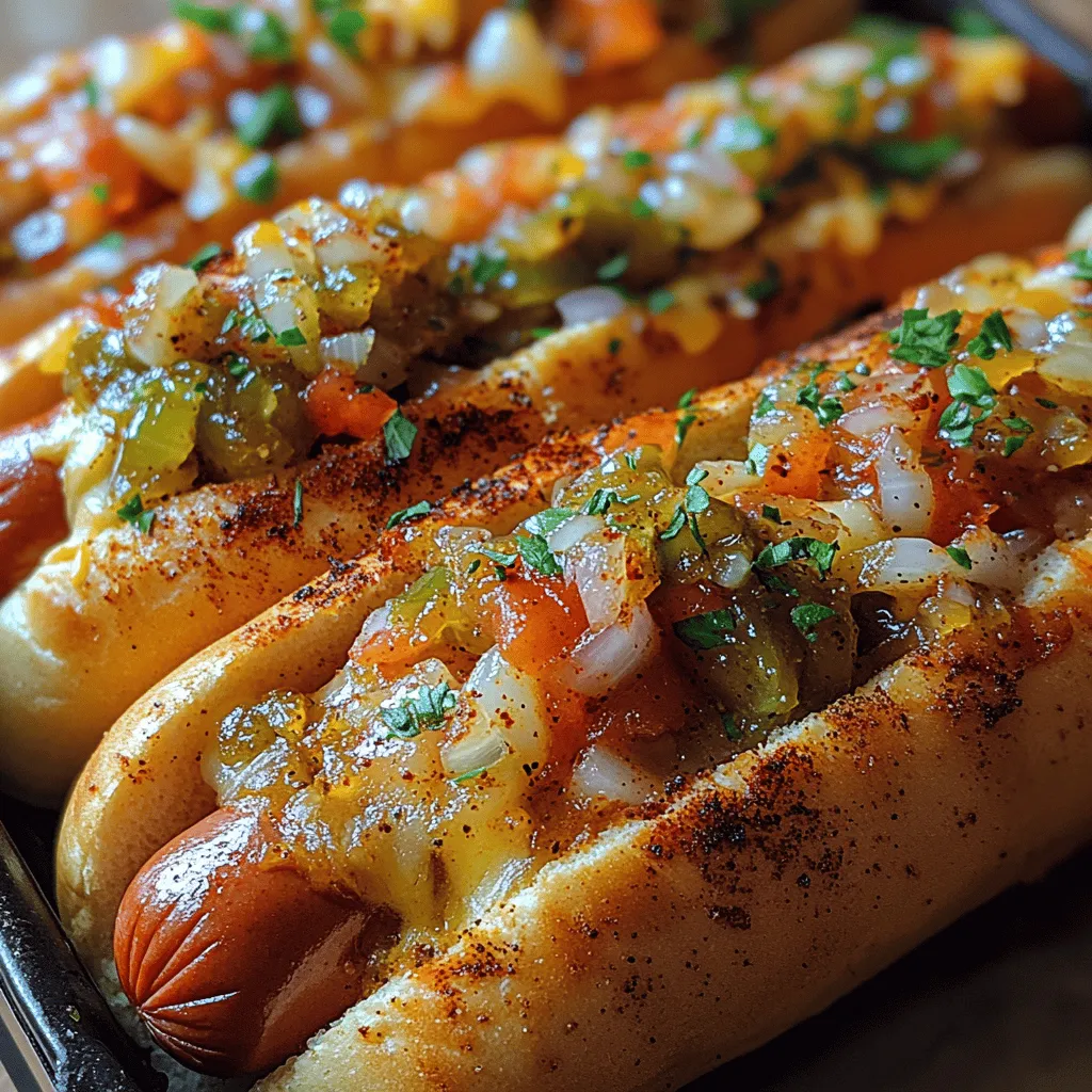 Crispy Air Fryer Hot Dogs with Flavorful Toppings are not just a meal; they are an experience that combines convenience with mouthwatering taste. Whether you’re hosting a summer barbecue, diving into a cozy game night, or simply indulging in some comfort food, these air-fried hot dogs offer a quick and delightful solution to satisfy your cravings. The air fryer transforms the humble hot dog into a gourmet treat, giving it a crispy exterior while keeping the inside juicy and tender.