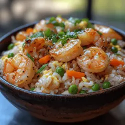 Welcome to the world of Shrimp-tastic Fried Rice, a dish that brings together the succulent flavors of shrimp, vibrant vegetables, and fluffy jasmine rice into a satisfying meal that can be whipped up in no time. This recipe epitomizes the versatility of fried rice, a beloved staple in various cuisines, and emphasizes how easily it can be prepared right in your own kitchen. Whether you're looking to make a quick dinner on a busy weeknight or impress guests at a casual gathering, this Shrimp-tastic Fried Rice is bound to be a hit among family and friends.