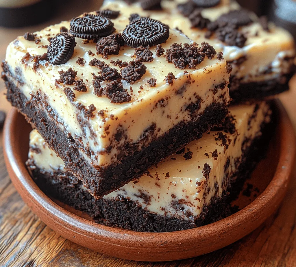 If you’re on the hunt for the ultimate dessert that combines two beloved treats into one decadent masterpiece, look no further than indulgent Oreo cheesecake brownies. This delightful recipe marries the rich, fudgy texture of brownies with the creamy, velvety smoothness of cheesecake, all while incorporating the iconic flavor of Oreo cookies. Each bite is a harmonious blend of flavors and textures that will have your taste buds dancing with joy.