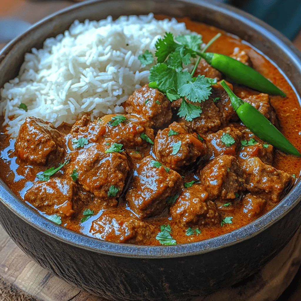 Vindaloo is a dish that not only tantalizes the taste buds but also carries a rich cultural history that dates back to its origins in the coastal region of Goa, India. Traditionally, Vindaloo was influenced by Portuguese cuisine, characterized by marinated meats cooked in a spicy sauce made with vinegar and garlic. Over the years, this dish has evolved, becoming a beloved staple in Indian homes and restaurants worldwide. Its fiery flavor and aromatic spices make it a standout dish, perfect for those who appreciate bold tastes.
