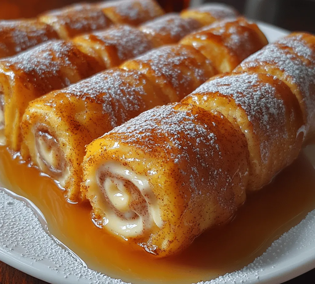 Imagine waking up to the warm, inviting aroma of cinnamon wafting through your kitchen. The enticing scent of freshly baked cinnamon rolls melds seamlessly with the comforting allure of French toast, creating a breakfast experience that is nothing short of magical. Welcome to the world of Sweet Swirls of Delight: Cinnamon Roll French Toast Roll-Ups, a delightful dish that perfectly marries two beloved breakfast staples into one irresistible treat.