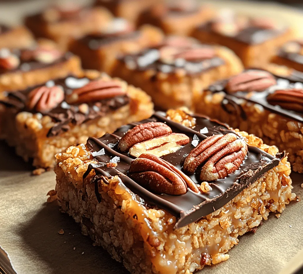 Crunchy Caramel Treasure Bites are a delightful treat that beautifully combines rich flavors and an array of textures, making them irresistible to both kids and adults alike. These delightful morsels feature a perfect blend of crunchy nuts, sweet caramel, and the option of a decadent chocolate drizzle, creating a snack that is not only satisfying but also fun to make. Whether you're looking for a quick pick-me-up, a sweet addition to your dessert table, or a unique party favor that will impress your guests, these bites have you covered.