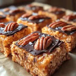 Crunchy Caramel Treasure Bites are a delightful treat that beautifully combines rich flavors and an array of textures, making them irresistible to both kids and adults alike. These delightful morsels feature a perfect blend of crunchy nuts, sweet caramel, and the option of a decadent chocolate drizzle, creating a snack that is not only satisfying but also fun to make. Whether you're looking for a quick pick-me-up, a sweet addition to your dessert table, or a unique party favor that will impress your guests, these bites have you covered.