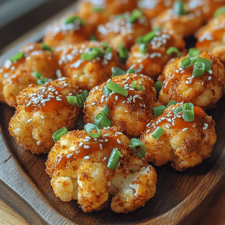 Are you ready to elevate your snacking game? Spicy Bang Bang Cauliflower Bites are here to tantalize your taste buds with their crispy texture and a burst of flavor that will leave you craving more. This delicious dish takes the humble cauliflower and transforms it into an irresistible appetizer or side dish, perfect for any occasion. Whether you’re hosting a gathering or simply looking for a tasty snack, these bites promise to impress both vegans and non-vegans alike.