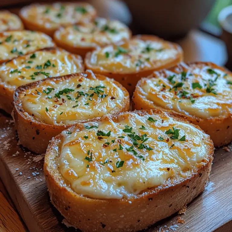 Garlic bread is a culinary classic that has earned its place as a beloved side dish across dining tables worldwide. Whether served alongside a hearty bowl of pasta, a fresh garden salad, or simply enjoyed on its own, garlic bread appeals to the senses with its enticing aroma and comforting flavors. The traditional version, made with crusty bread slathered in butter and garlic, is a staple that many have enjoyed throughout their lives. However, if you're looking to elevate your garlic bread experience, our Cheesy Herb-Infused Garlic Bread recipe is here to take your taste buds on a delightful journey.